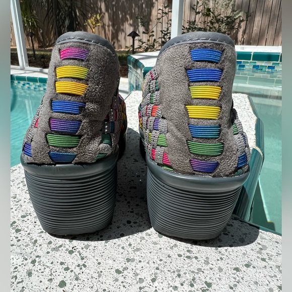 EUC Cute Stretchy Colorful Mary Janes - Picture 4 of 9